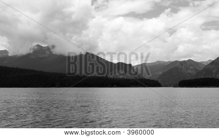 Cloudy Day On Colorado Lake
