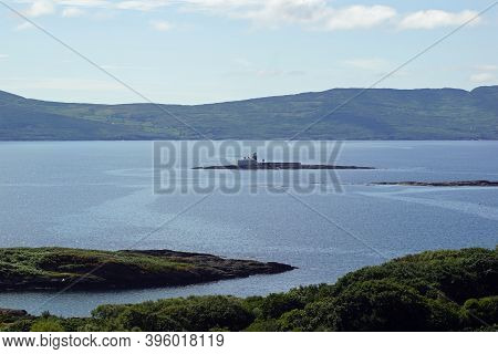 Roancarrig Lighthouse In Bantry Bay, West Cork