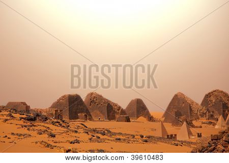 Meroe Piramitler Sudan