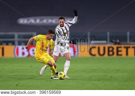 Torino, Italy. 21th November 2020. Razvan Marin Of Cagliari Calcio In Action   During The  Serie A M