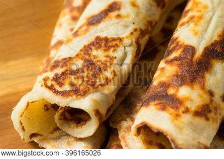 Homemade Norwegian Potato Lefse Flatbread