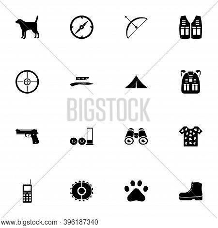 Hunting Icon - Expand To Any Size - Change To Any Colour. Perfect Flat Vector Contains Such Icons As