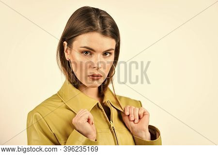 Sexy Girl Sensual Woman. Pretty Face. Female Skin Care. Makeup And Cosmetics. Casual Fashion Style. 
