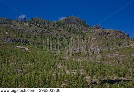 Los Hornos Mountain. Natural Reserve Of Inagua And The Nublo Rural Park. Aldea De San Nicolas De Tol