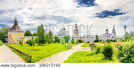 Russian Orthodox Monastery. General View Of The Spaso-prilutsky Medieval Monastery.