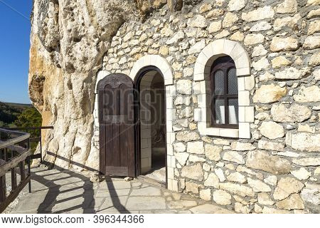 Medieval Basarbovo Rock Monastery Dedicated To Saint Dimitar Basarbowski, Ruse Region, Bulgaria