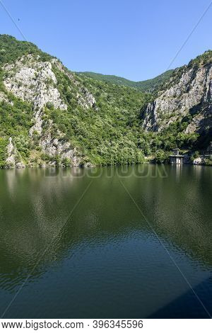 Summer Ladscape Of Krichim Reservoir At Rhodopes Mountain, Plovdiv Region, Bulgaria