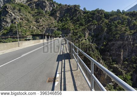 Summer Ladscape Of Krichim Reservoir At Rhodopes Mountain, Plovdiv Region, Bulgaria