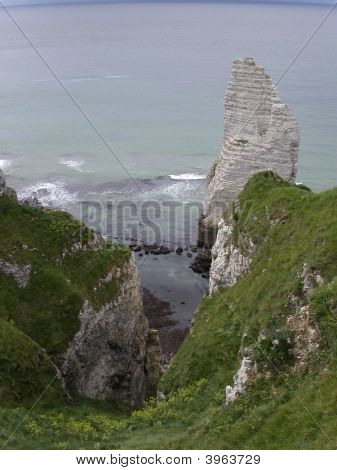 Etretat klipper-smukke havudsigt