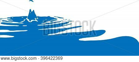 Abstract Water Bubble Background. Vector Eps Illustration