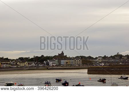 Sunset In The Harbour Of Donaghadee Northern Ireland