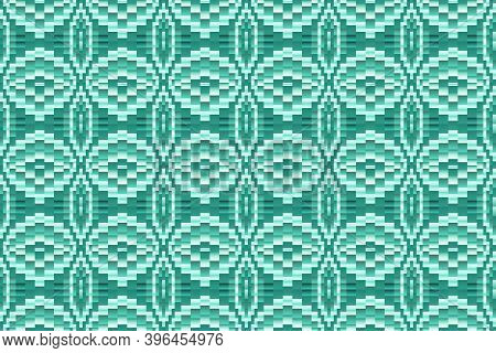Abstract Illustration Based On Weaving Bargello