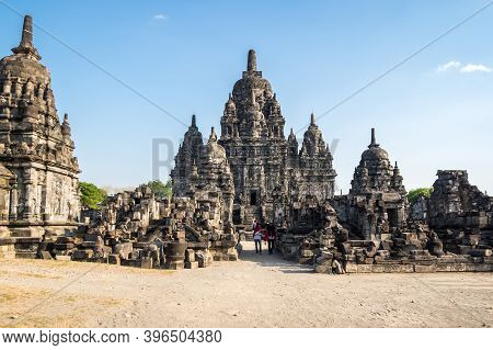 Yogyakarta, Indonesia - 09 September 2018: Prambanan Or Rara Jonggrang Is A 9th-century Hindu Temple