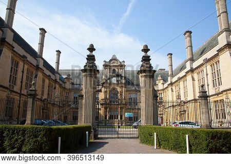 Merton College In Oxford, Part Of The University Of Oxford In The Uk, Taken On The 15th Of September
