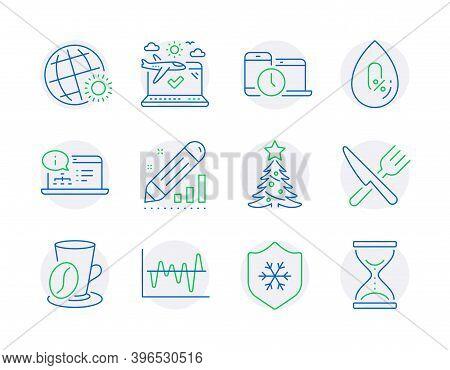 Business Icons Set. Included Icon As Time Management, No Alcohol, World Weather Signs. Edit Statisti