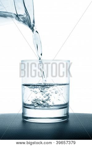 Pouring Water Glass