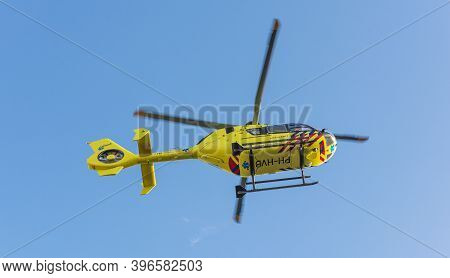 112 Ambulance Helicopter. Anwb Medical Air Assistance (maa) From Amsterdam. Ph-hvb.