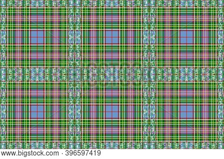 Ð¡lassic Plaid Patterned Overlay. New Cell Design Option. The Ba