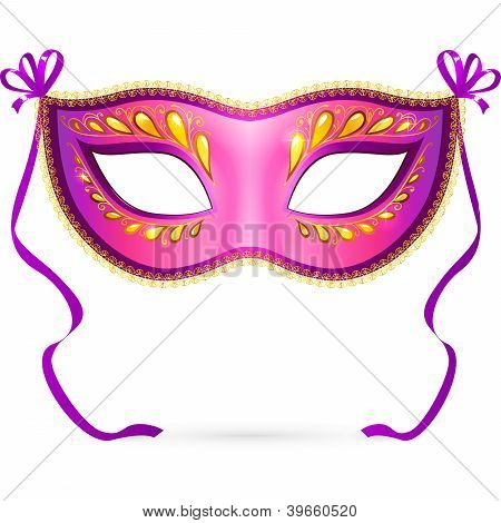 Vektor venezianske karneval maske
