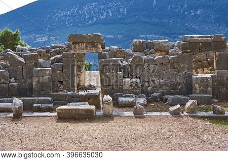 Amphitheater  Ancient Lycian City Of Arykanda.