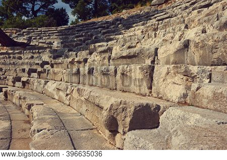 Amphitheater  Ancient Lycian City Of Arykanda.