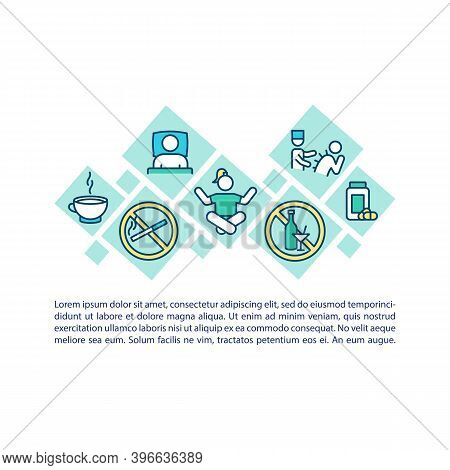 Cfs Treatment Concept Icon With Text. Chronic Fatigue. Doing Sports. Take Yoga Lessons. Ppt Page Vec