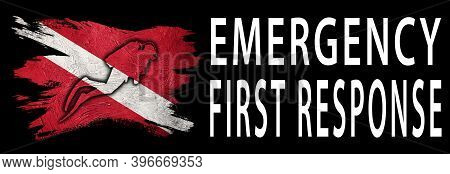 Emergency First Response, Diver Down Flag, Scuba Flag, Scuba Diving