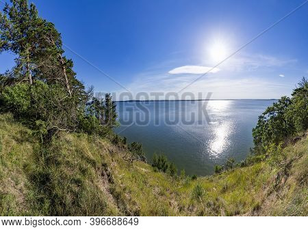 Cliff Landscape In Usedom At Glitz With View To The Baltic Sea