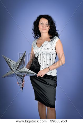 BrÃ¼nette Frau PortrÃ¤t