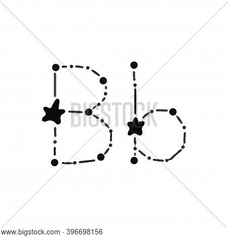 Letter B Logo Typography Vector Design Template