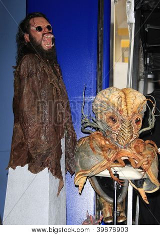 LOS ANGELES - NOV 30:  Clawtant character at a ceremony where Rick Baker is honored with a star on the Hollywood Walk of Fame on November 30, 2012 in Los Angeles, California