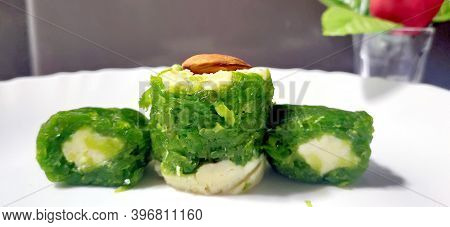 Doodhi Ki Barfi Indian Sweet Dish.bottle Gourd Barfi, Ghiya Barfi, Loki Barfi