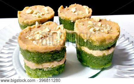 Doodhi Ki Barfi Indian Sweet Dish.bottle Gourd Barfi, Ghiya Barfi, Loki Barfi