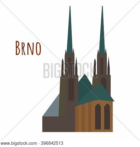 Catholic Cathedral Of Saints Peter And Paul In Brno