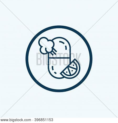 Dietary Supplements Line Icon.nutrition, Diet.homeopathy Peels.medicines, Pharmacy.health Care And W