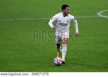 Milano, Italy. 25th November 2020. Eden Hazard Of Real Madrid Fc   During Uefa Champions League Grou