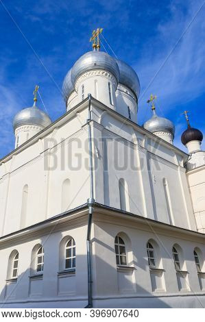 Nikitsky Cathedral Of Nikitsky Monastery In Pereslavl-zalessky, Russia. Golden Ring Of Russia
