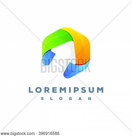 Colorful Arrow Logo Design Vector Template Easy To Use