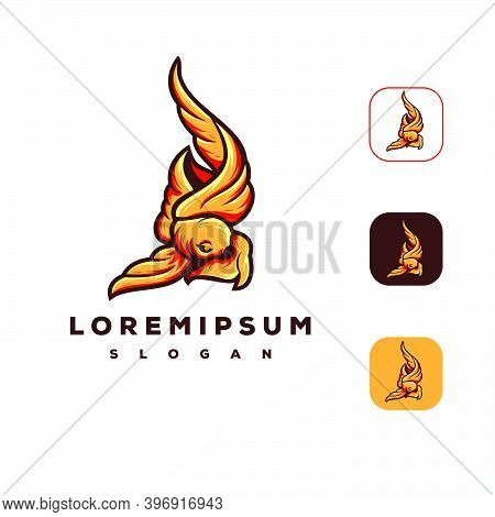 Colorful Fish Logo Design Vector Template Easy To Use