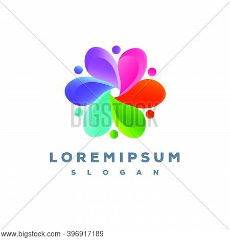 Colorful Logo Design Vector Template Easy To Use