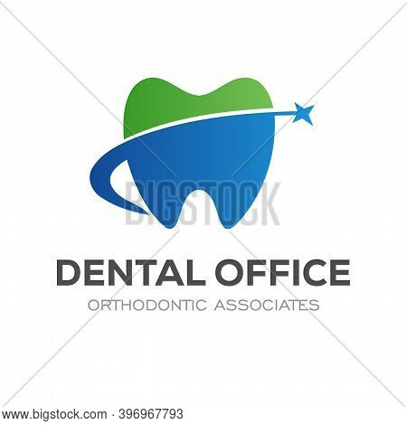 Colorful Modern Dental Logo