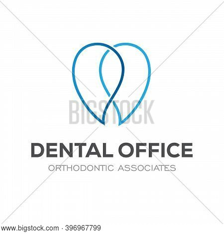 Colorful Modern Dental Logo