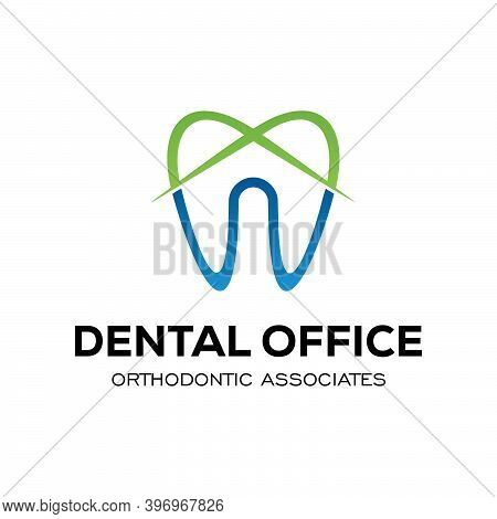 Colorful Modern Dental Logo