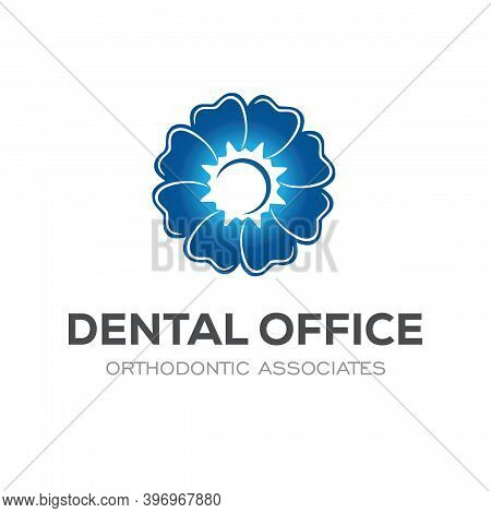 Colorful Modern Dental Logo