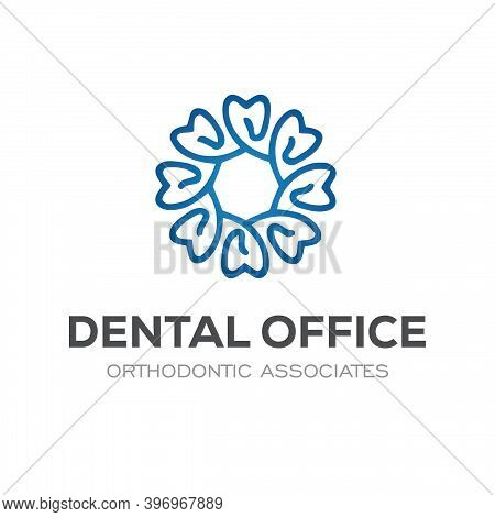 Colorful Modern Dental Logo
