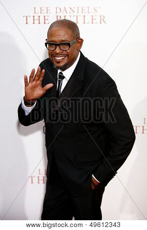 NEW YORK-AUG 5: Actor Forest Whitaker attends the premiere of Lee Daniels' 
