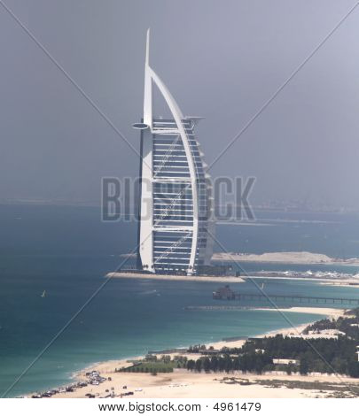 Burj al Arab Luftaufnahme
