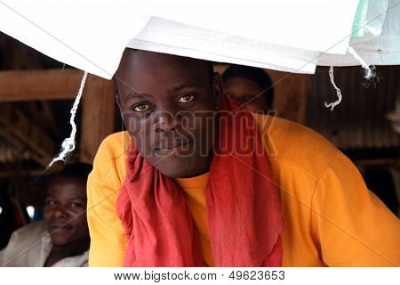 Ugandan Market Vendor Portrait