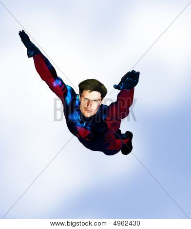 Mandlige superhelte flyvende