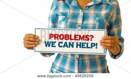 Problems We Can Help